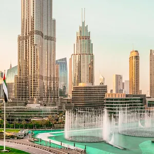 Elite Royal - Full Burj Khalifa & Fountain View - Premier - 2 Bedrooms & 1 Open Bedroom Without Partition شقة دبي